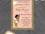Sent From Heaven Baby Shower Invitations Heaven Sent Baby Shower Invitation Sent From Heaven Little