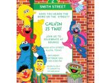 Sesame Street 2nd Birthday Invitation Wording Unavailable Listing On Etsy