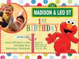 Sesame Street Party Invitations Personalized Items Similar to Custom Birthday Invitations Sesame