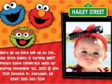 Sesame Street Party Invitations Personalized Sesame Street 2nd Birthday Invitations Best Party Ideas