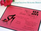 Sex and the City Bridal Shower Invitations Creative Outlook Designs In the City Bridal Shower