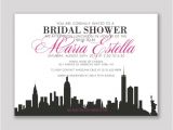 Sex and the City Bridal Shower Invitations In the City Bridal Invitation Bridal Shower by