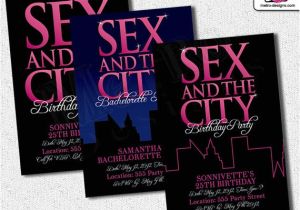 Sex In the City Bridal Shower Invitations and the City Invitation by Metroevents On Etsy