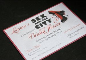 Sex In the City Bridal Shower Invitations Items Similar to In the City Shoe theme Bridal Shower