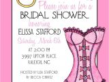 Sexy Bridal Shower Invitations Pink Lingerie Bridal Shower Invitation 5×7 You Print