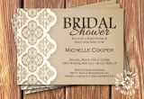 Shabby Chic Wedding Shower Invitations Shabby Chic Bridal Shower Invitations by Fromheadtotoedesigns