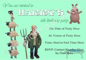Shaun the Sheep Birthday Party Invitations D W Party Designs Children S Party organiser In the
