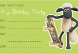 Shaun the Sheep Birthday Party Invitations Free Printable Birthday Invitations for Boys – Bagvania