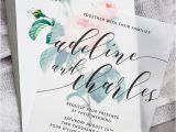 Sheer Paper Wedding Invitations 2377 Best Stationery Images On Pinterest Weddings