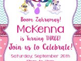 Shimmer and Shine Birthday Invitation Template Shimmer and Shine Invitation Matching Thank You Card
