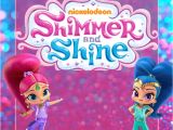 Shimmer and Shine Birthday Invitation Template Shimmer and Shine Party Poster Template Postermywall