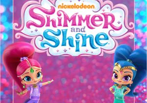 Shimmer and Shine Birthday Invitation Template Shimmer and Shine Party Poster Template Postermywall