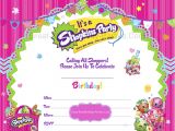 Shopkins Birthday Invitation Template Free Shopkins Birthday Party Shopkins Party Printable