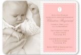 Shutterfly Baptism Invitations Seraphic Dots Pink 5×7 Invitation Card
