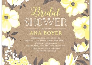 Shutterfly Invitations Bridal Shower Beautiful Bouquet 5×5 Stationery Bridal Shower Invitations