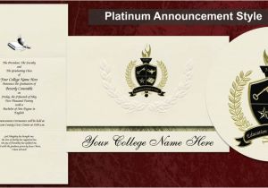 Signature Invitations Graduation why order From Signature Announcements