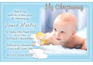 Simple Message for Baptism Invitation Free Christening Invitation Template