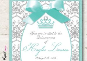Simple Quinceanera Invitations An Elegant Three Piece Design that is Perfect for A