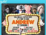 Sing Party Invitations Sing Invitation Sing Birthday Sing Party Sing Invites Sing
