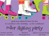 Skating Party Invitation Template Free Free Roller Skate Invitations