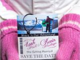 Ski Pass Wedding Invitations Ski Pass Lift Ticket Wedding Invitations Snowboard themed