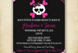 Skull Baby Shower Invitations Zebra Skull Baby Shower Invitation Printable by Fourleafprints
