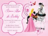 Sleeping Beauty Birthday Party Invitations Sleeping Beauty Birthday Invitation