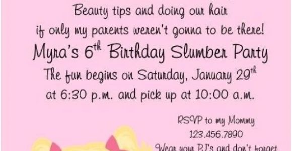 Slumber Party Invitation Wording Ideas Cute Invite and Wording Morgan 39 S Slumber Party Ideas