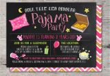 Slumber Party Invitations for Adults Slumber Party Invitation Girls Slumber Party Invitations
