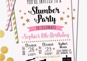 Slumber Party Invitations for Adults the 25 Best Slumber Party Invitations Ideas On Pinterest