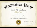 Small Graduation Party Invitations Diploma Graduation Party Invitations Grad Announcement