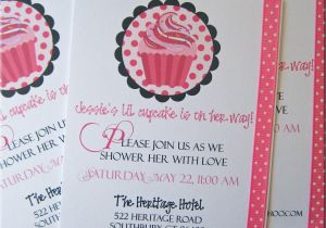Snapfish Baby Shower Invites Cupcake Baby Shower Invitations Template