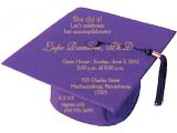 Snapfish Graduation Party Invitations Awesome Designing Graduation Party Invitation Cards Purple