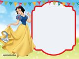 Snow White Birthday Invitation Template Free Printable Snow White Invitations Complete Edition