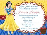Snow White Birthday Invitation Template Snow White Printable Birthday Party Invitation Plus Free Blank
