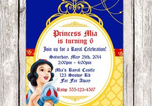 Snowball Party Invitations Snow White Invitation Snow White Birthday Party Diy