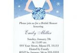 Snowflake Bridal Shower Invitations Snowflake Wedding Favors