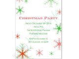 Snowflake Party Invitation Template Christmas Invitation Templates Diy Christmas Invitation