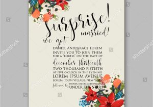 Snowflake Party Invitation Template Poinsettia Winter Wedding Invitation Template Card Stock