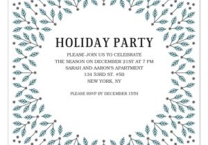 Snowflake Party Invitation Template Winter Party Invitation Template orderecigsjuice Info