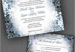Snowflake themed Wedding Invitations 5 Winter Wedding Wonderland Ideas From Etsy