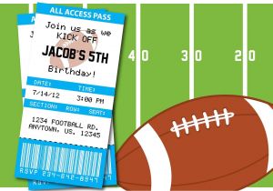 Soccer themed Baby Shower Invitations Football themed Birthday Party Invitation Thank You Card