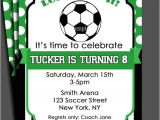 Soccer themed Birthday Party Invitations Free soccer Party Invitation