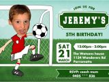 Soccer themed Birthday Party Invitations soccer Birthday Invitations Printable