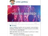 Social Media Party Invitations social Media Bar Mitzvah Invitation