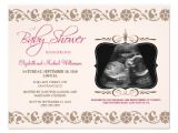 Sonogram Baby Shower Invitation Templates Precious sonogram Baby Shower Invitation Pink 4 25" X 5