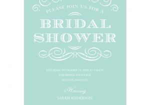 Sophisticated Bridal Shower Invitations Classy Shower Bridal Shower Invitation by