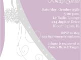 Sophisticated Bridal Shower Invitations sophisticated Silhouette Bridal Shower Invitations