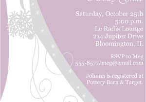 Sophisticated Bridal Shower Invitations sophisticated Silhouette Bridal Shower Invitations