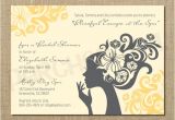 Spa Bridal Shower Invitations Blissful Day at the Spa Bridal Shower Invitation Digital